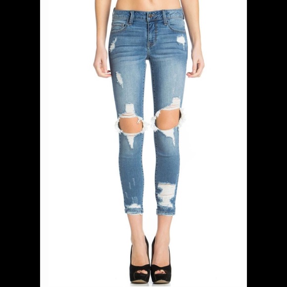 cello destroyed skinny jeans